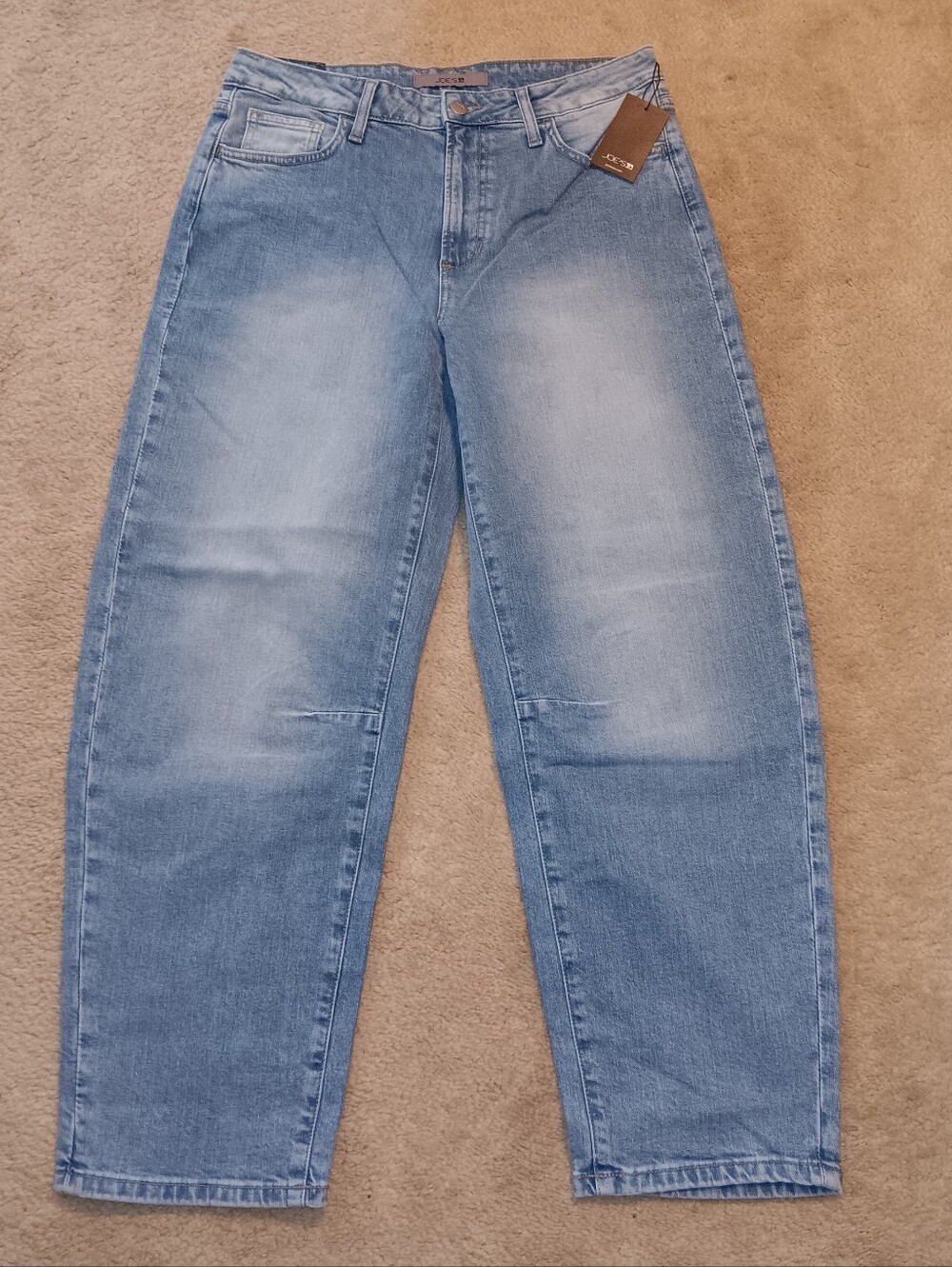 Joe's Jeans Light Blue Barrel Leg Jeans 29 NEW